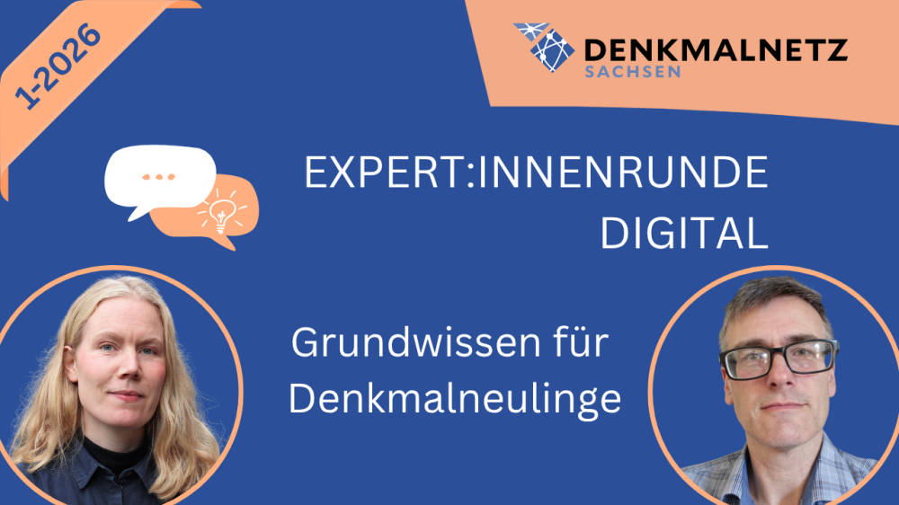 Link zum YouTube-Video: Expert:innenrunde Digital: Grundwissen für Denkmalneulinge