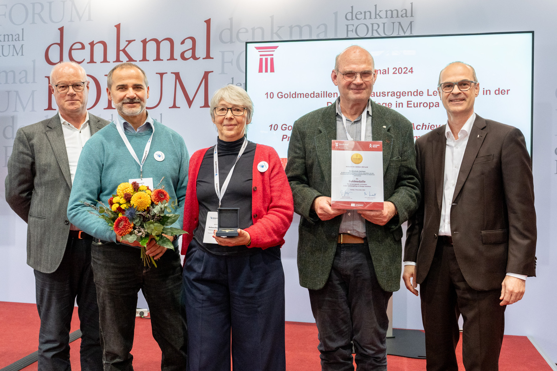 denkmal 2024 Messe Auszeichnung Denkmalnetz Sachsen